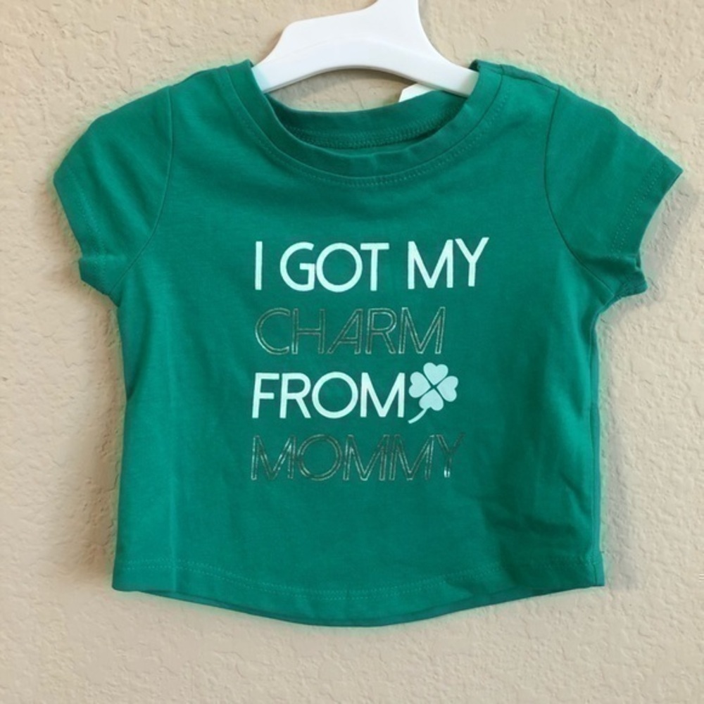 Crazy 8 St. Patrick’s Day Shirt Charm From Mommy